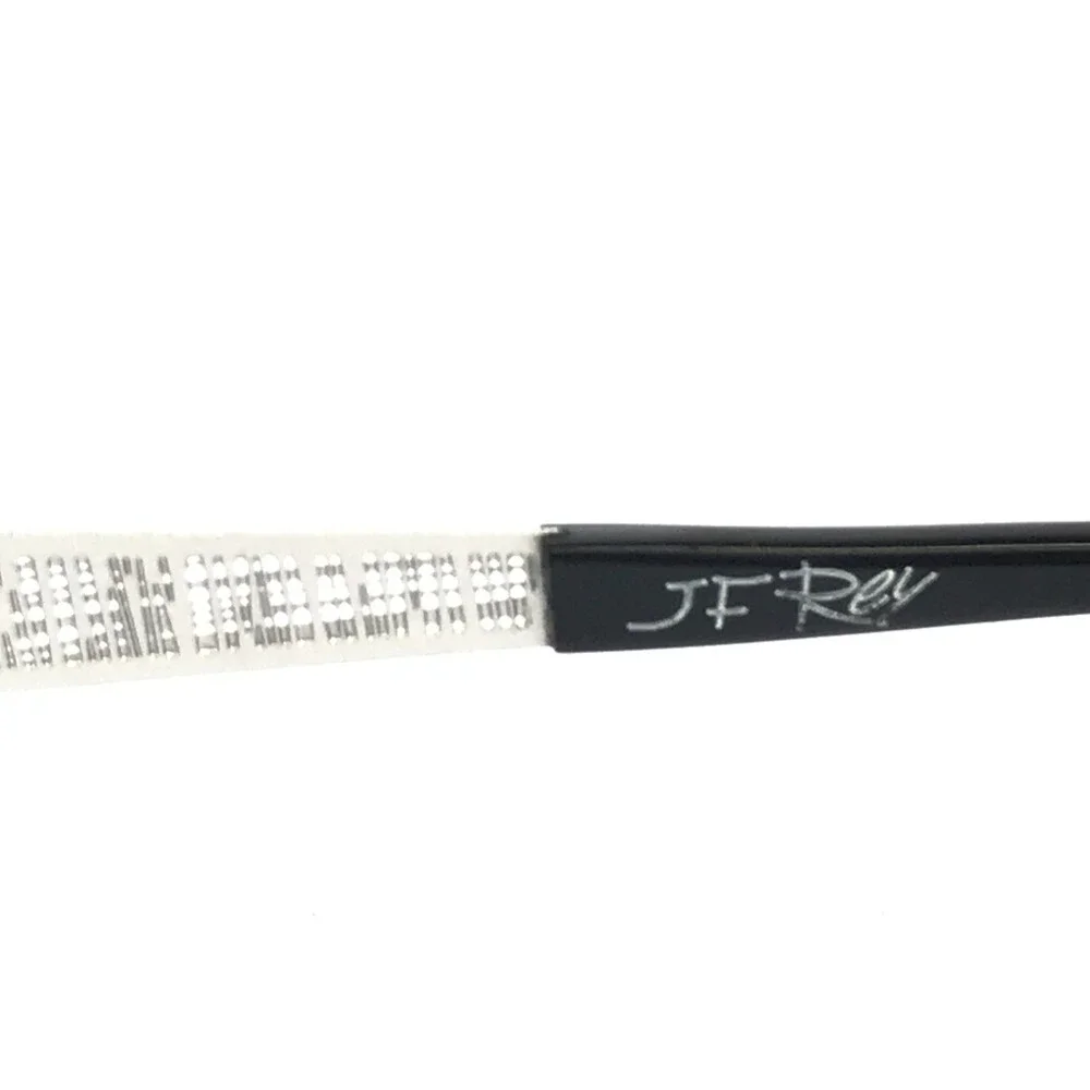 J.F. Rey Eyeglasses Frames JF2585 2013 Blue Silver Matte Woven Webbed 54-20-145
